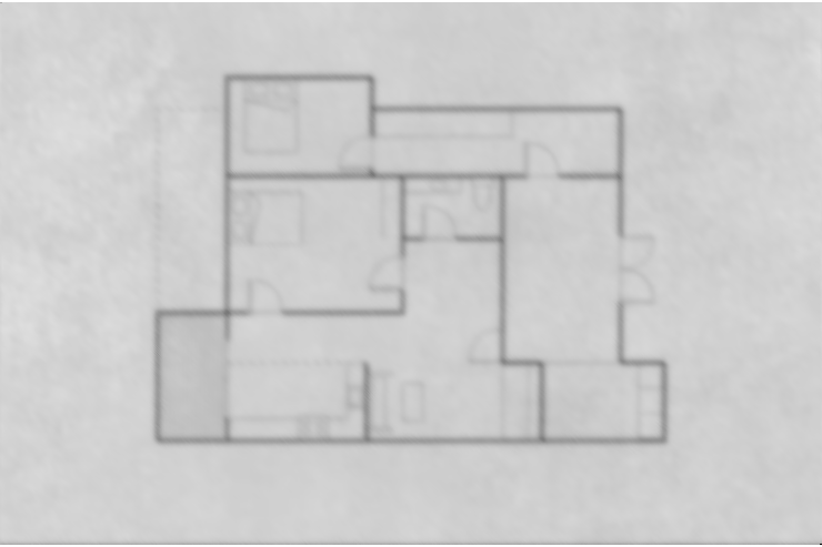 TRANSINDIA GMD 2 BHK Floor Plan